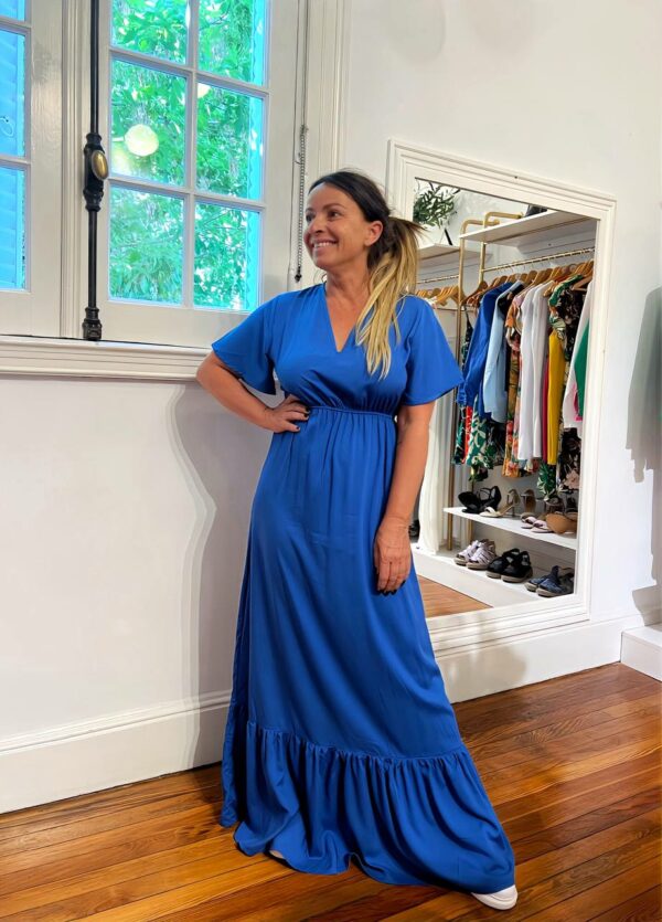 Vestido Encanto - Azul